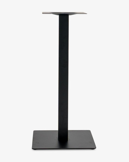 Cintesi Konus Bar Leaner Base - 45 Sq X 105Cm H, Black 