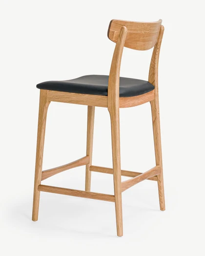 Cintesi Eliza Bar Stool - Natural Oak, 65Cm 