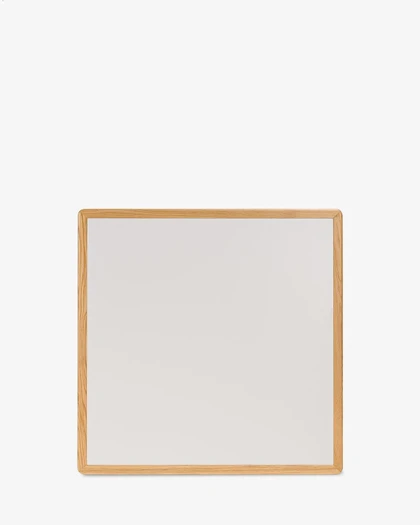 Cintesi Oslo Table Top - 80Cm Square, Snow, Natural 