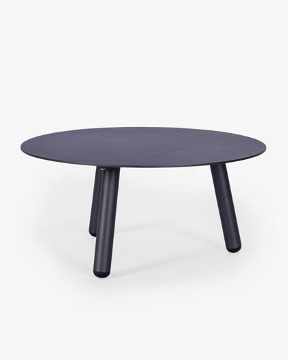 Arc Outdoor Coffee Table - 60Cm Dia, Charcoal
