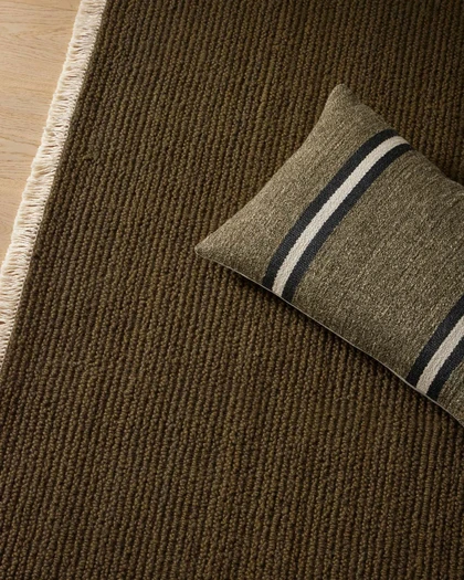 Weave Fabien Rug - Moss, 2m x 3m