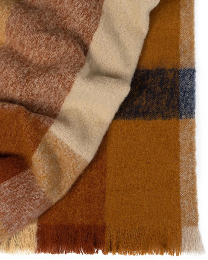 Weave Kinloch Throw - 130x200cm, , Spice