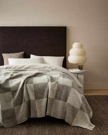 Weave Lake Hayes Throw - 240x140cm , Ash
