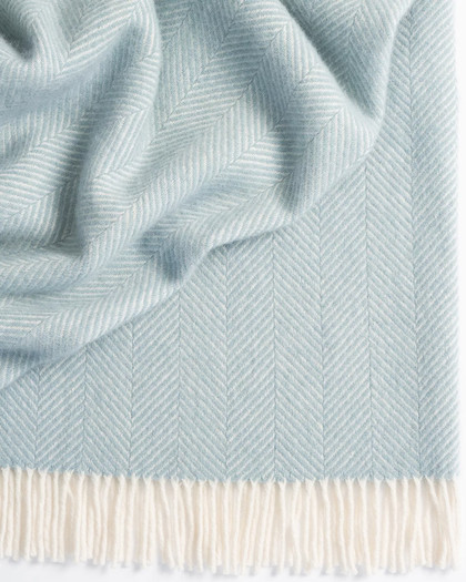 Weave Magnus Throw - 150x183cm, Duck Egg