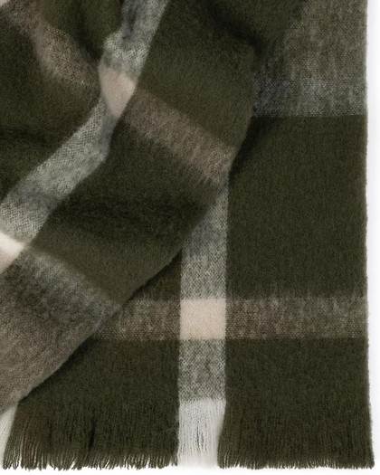 Weave Mayfield Throw - 130x200cm, Olive