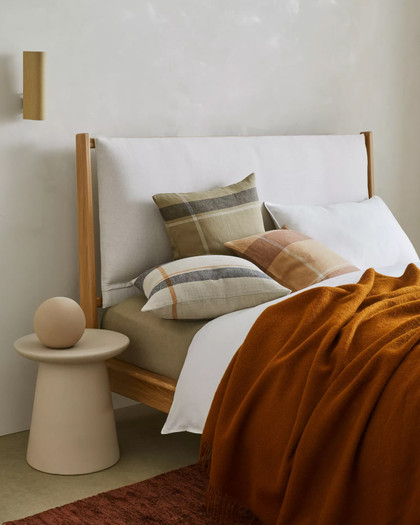 Weave Nevis Throw - 130x200cm, Spice