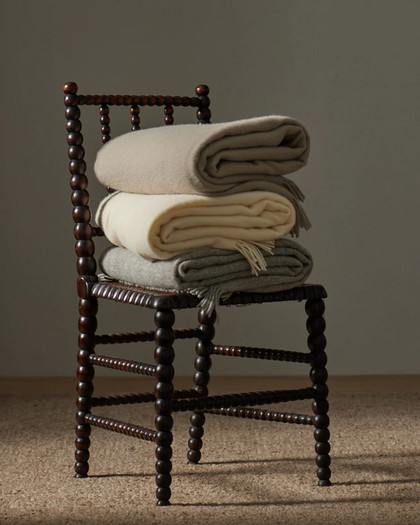 Weave Nevis Throw - 130x200cm, Snow
