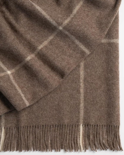 Weave Ranfurly Throw - 140x240cm, Oak