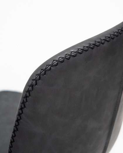 Cintesi Matthew Bar Stool - Anthracite, 65Cm 