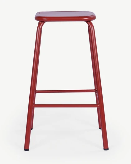 Pedro Bar Stool - Brick, 65Cm