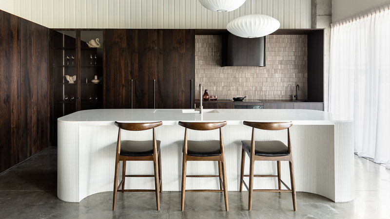 Sculptural Design Meets Everyday Function: Annika Rowson Showroom Kitchen