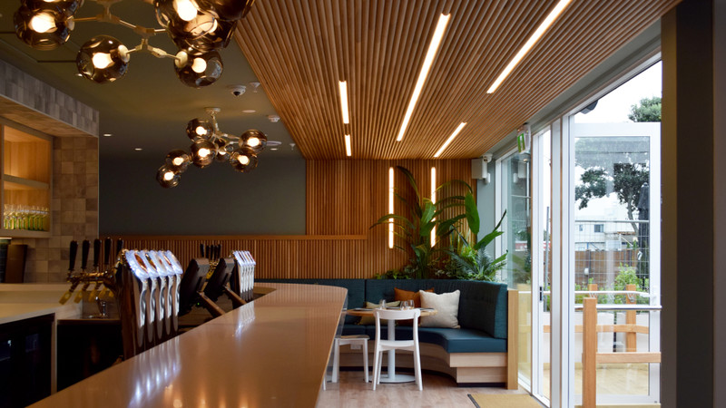 Coastal Comfort Meets Culinary Delight: Furnishing Winifred's Bar & Kitchen.