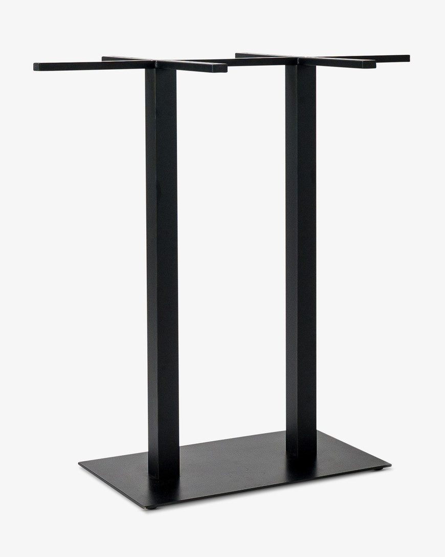 Konus Double Bar Leaner Base - 40X70 X 105Cm H, Black