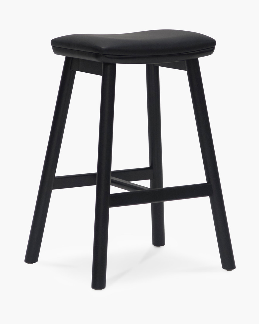 Archie Bar Stool - Black, 65Cm
