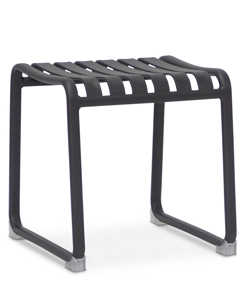 Atticus Bar Stool - Charcoal, 45 Cm