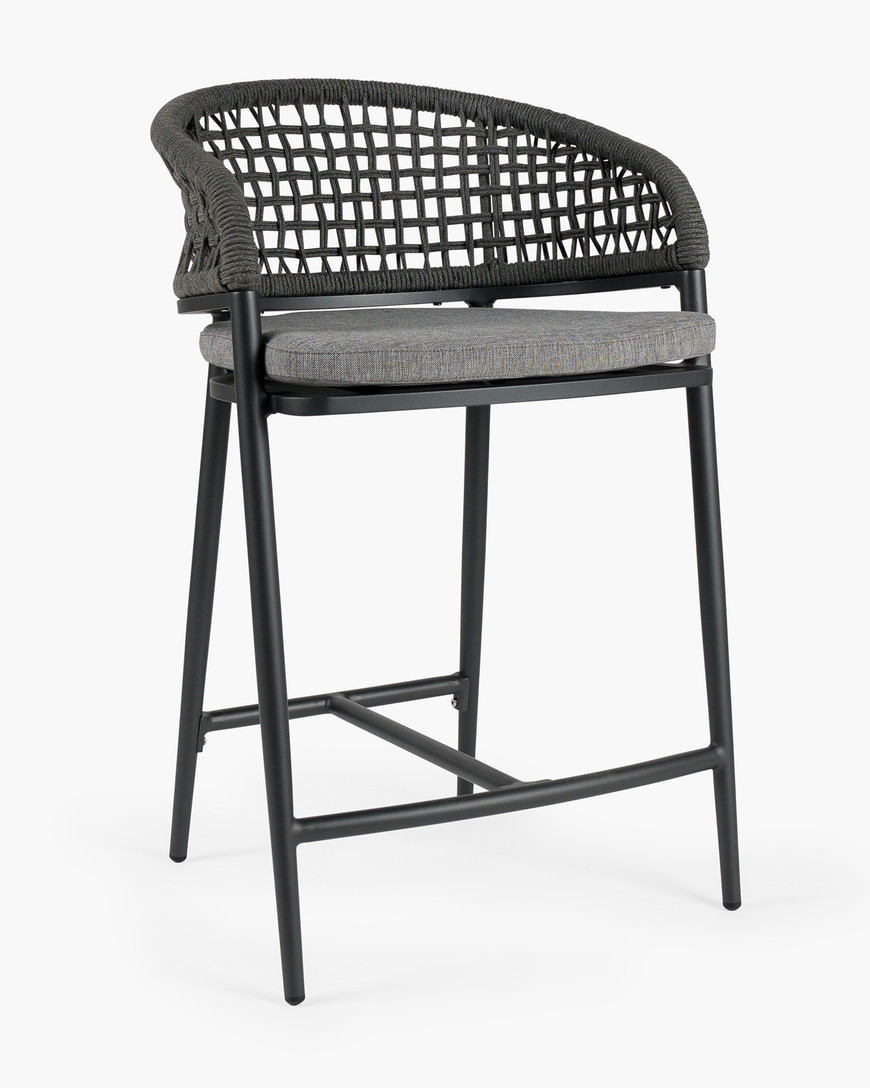 Noah Barstool - Charcoal, 65Cm