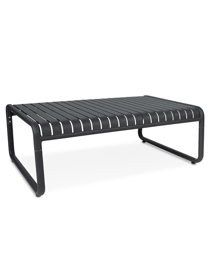Atticus Outdoor Aluminium Coffee Table - Charcoal