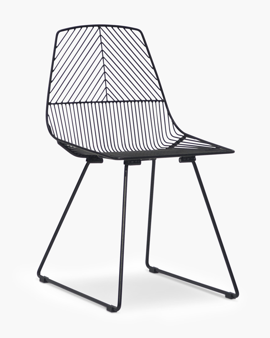Johnny Wire Chair - Black