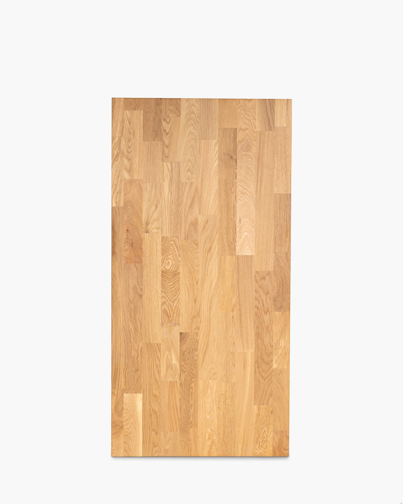 Solid Oak Table Top - 120X60Cm, Natural