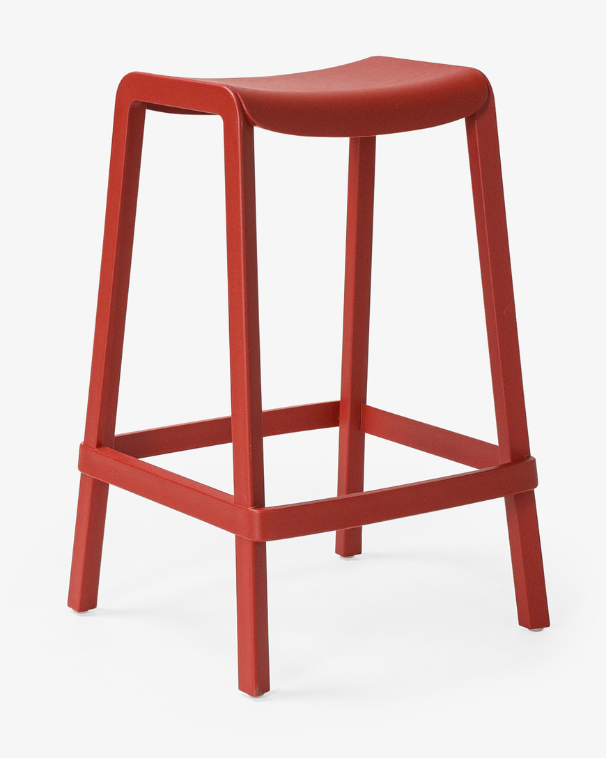 Dome 267 Bar Stool - Brick, 65Cm