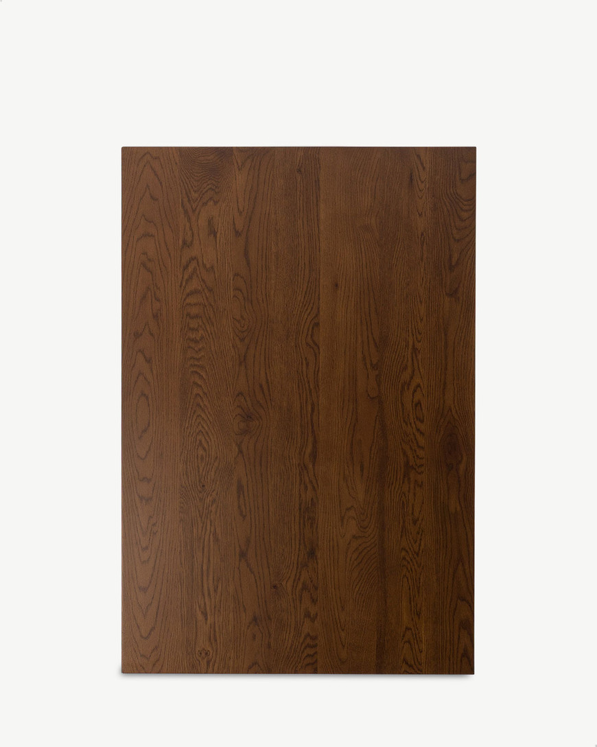Wyoming Oak Rectangular Table Top - 120×80cm, Dark Oak
