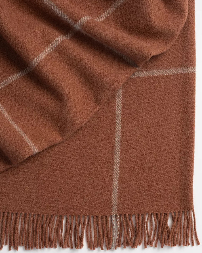 Weave Ranfurly Throw - 140x240cm, Earth