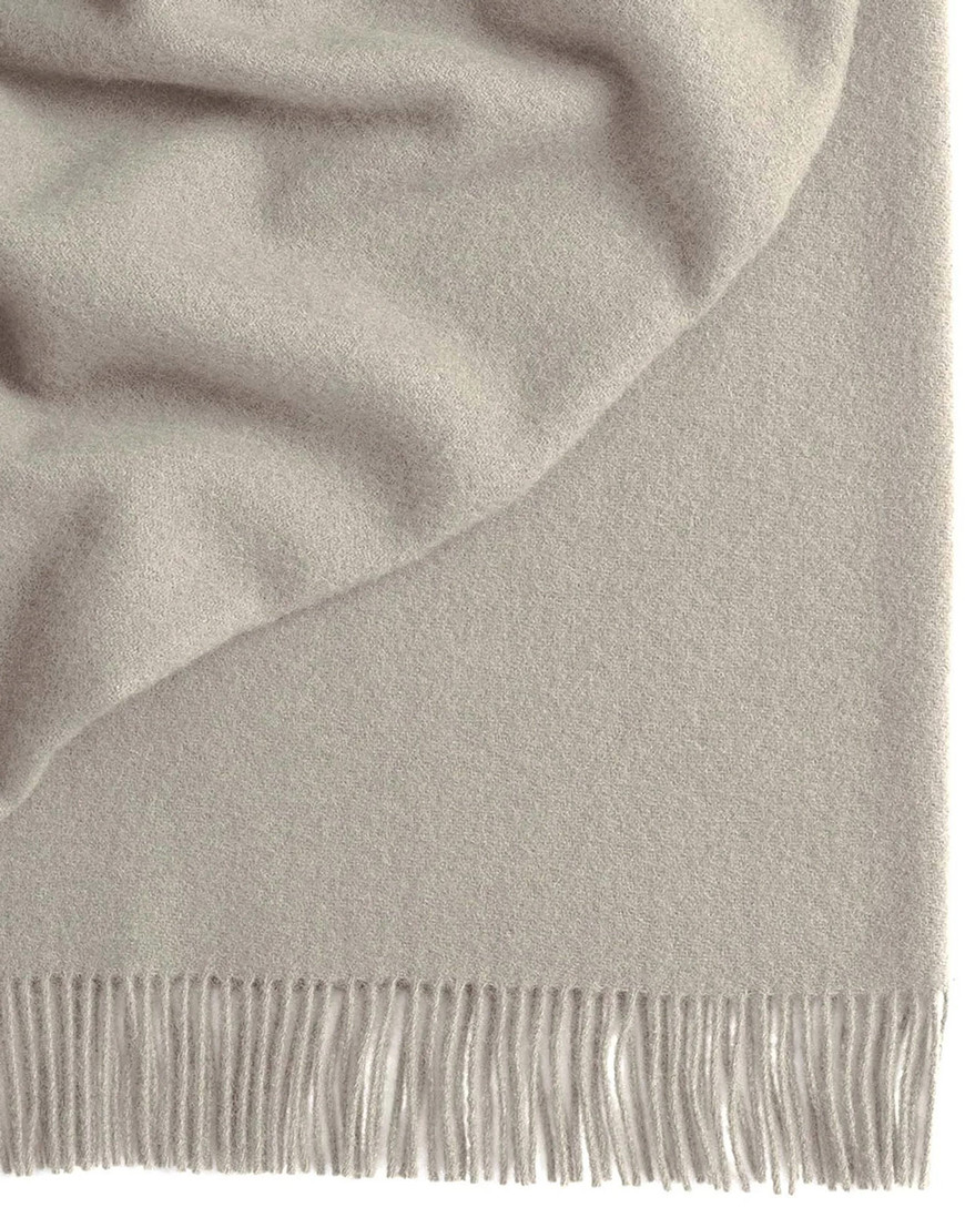 Weave Nevis Throw - 130x200cm, Limestone