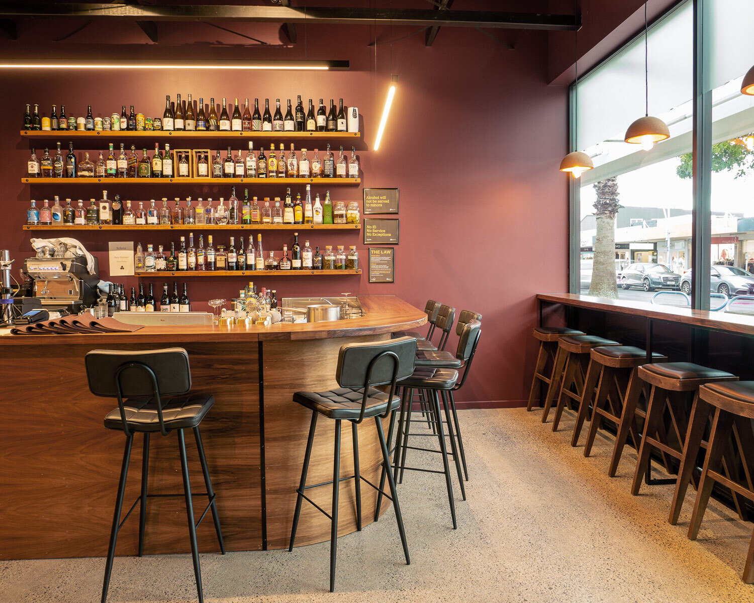 Walter Bar stools at solera