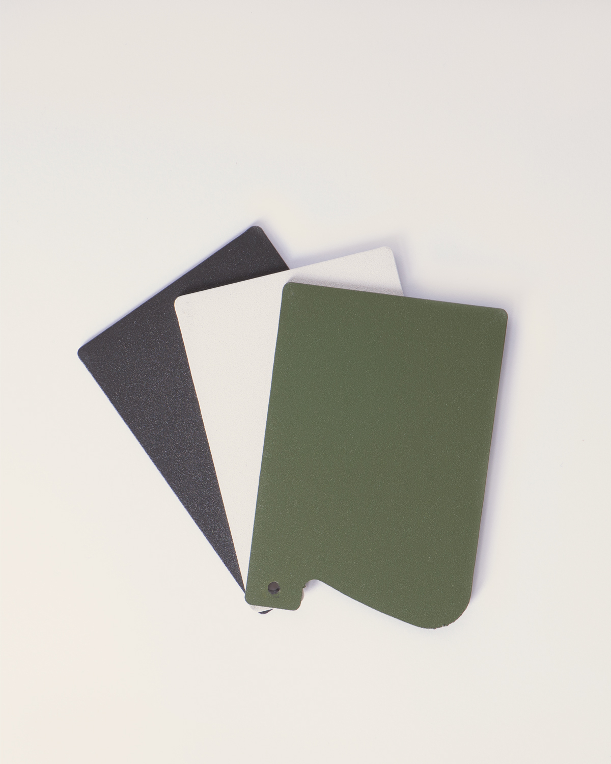 powder coat aluminium sample
