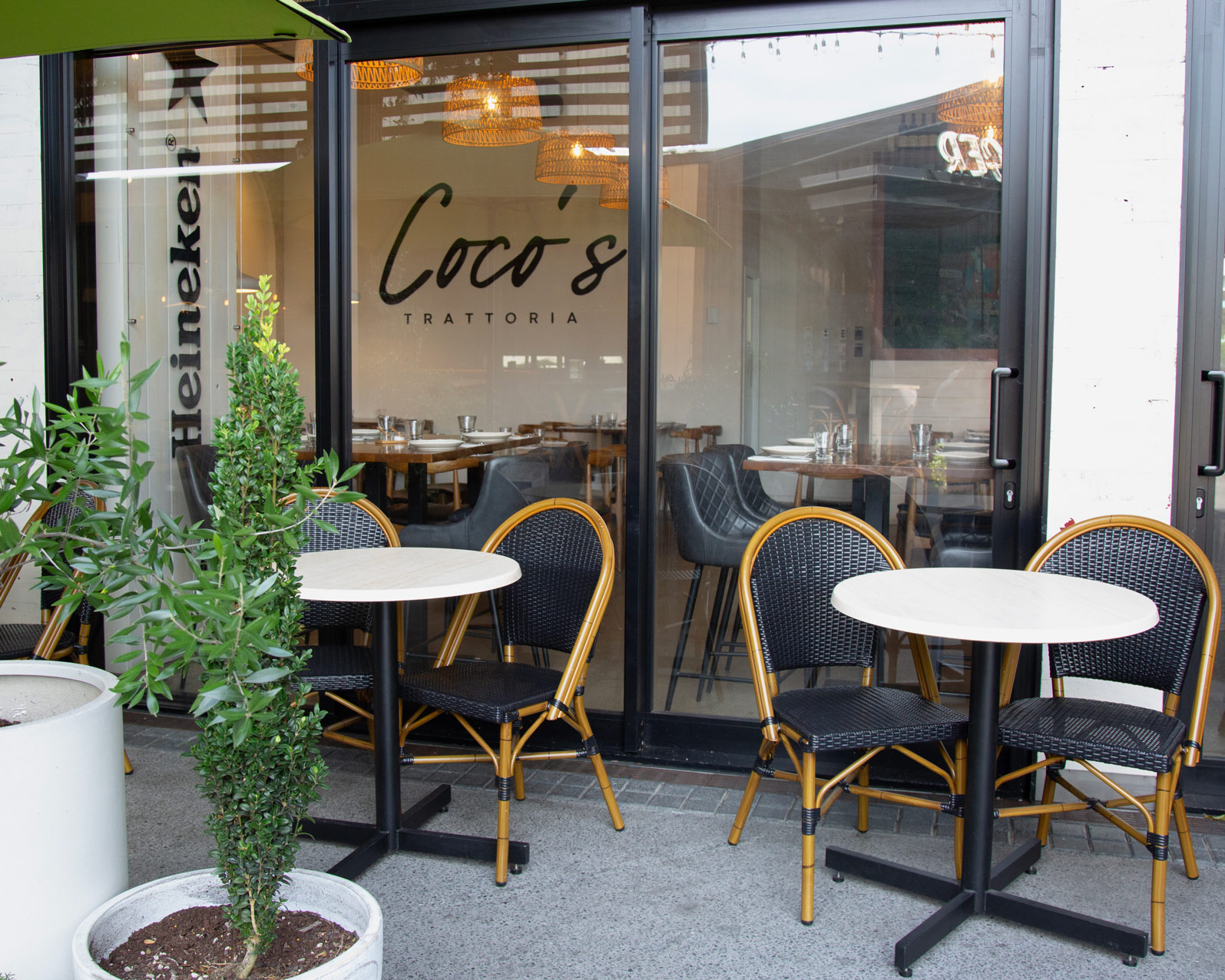 chloe chair at toulouse tables
