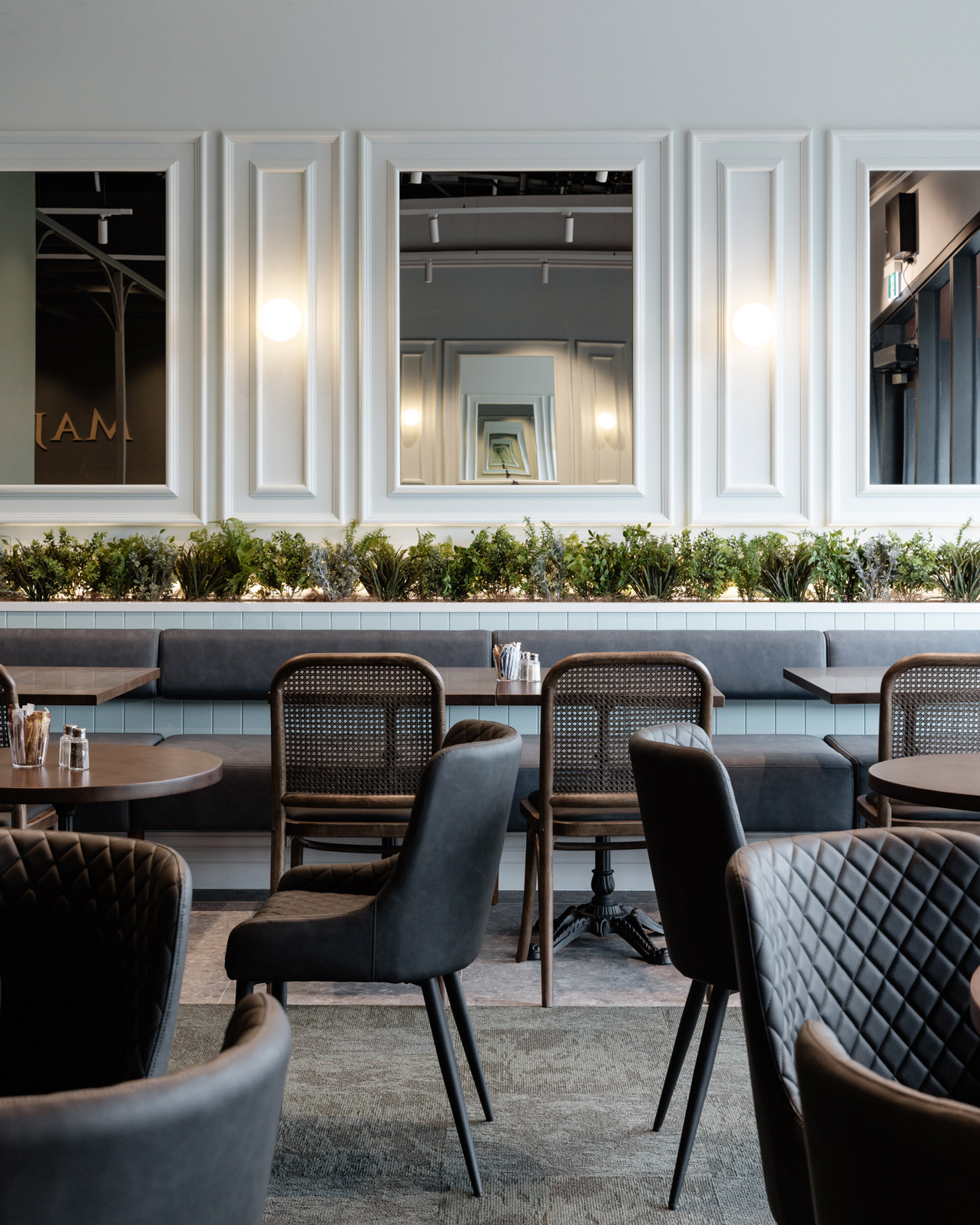 cintesi furniture at majestic tea bar in manawa