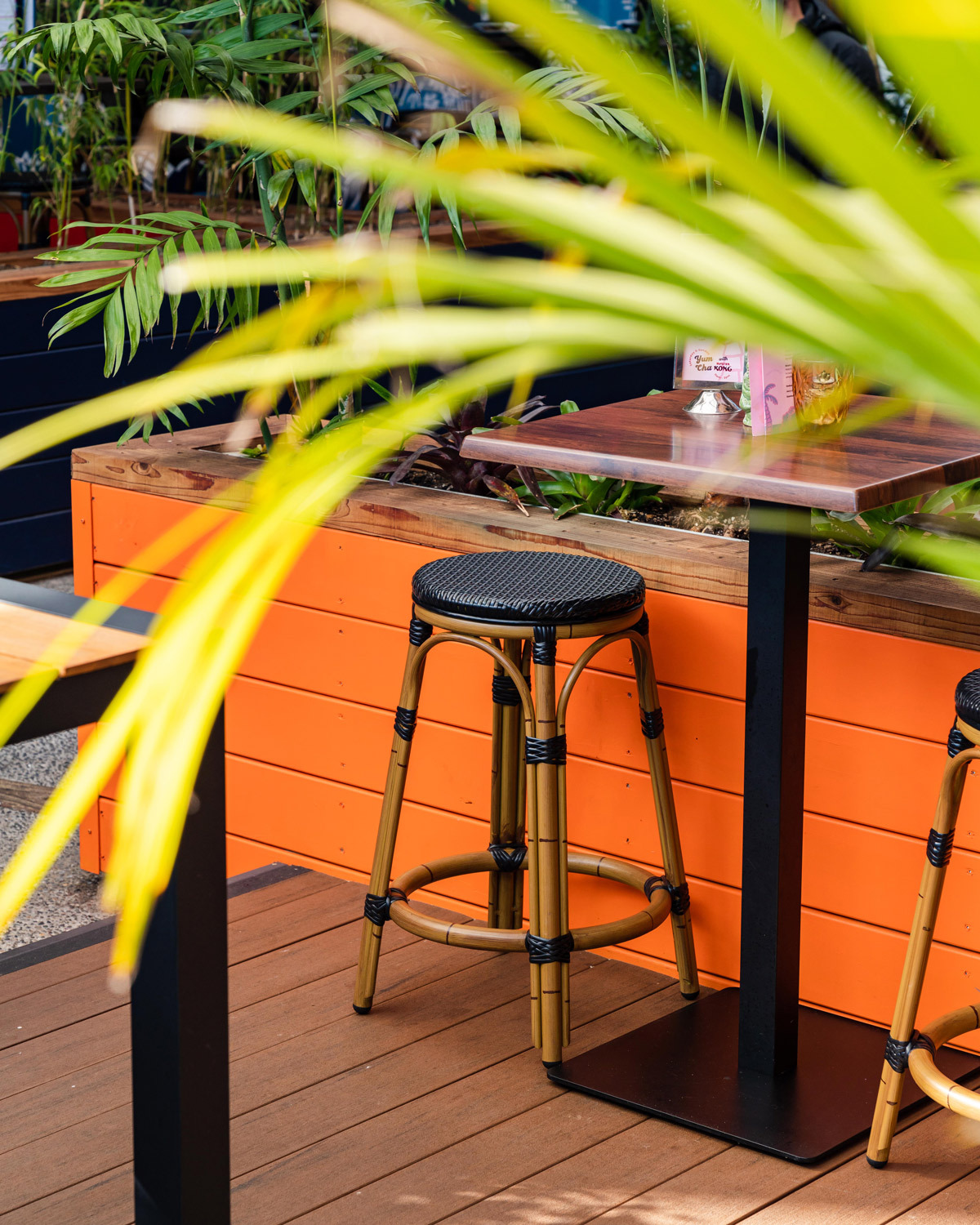 cannes bar stool pure black cintesi 