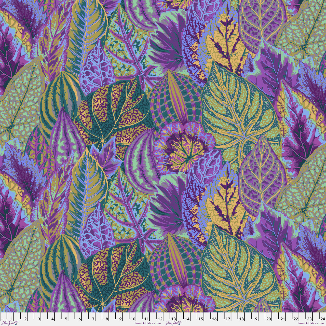 FreeSpirit Fabrics | Coleus - Lavender| Kaffe Fassett Collective