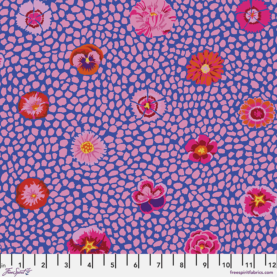 FreeSpirit Fabrics | Guinea Flower - Pink| Kaffe Fassett