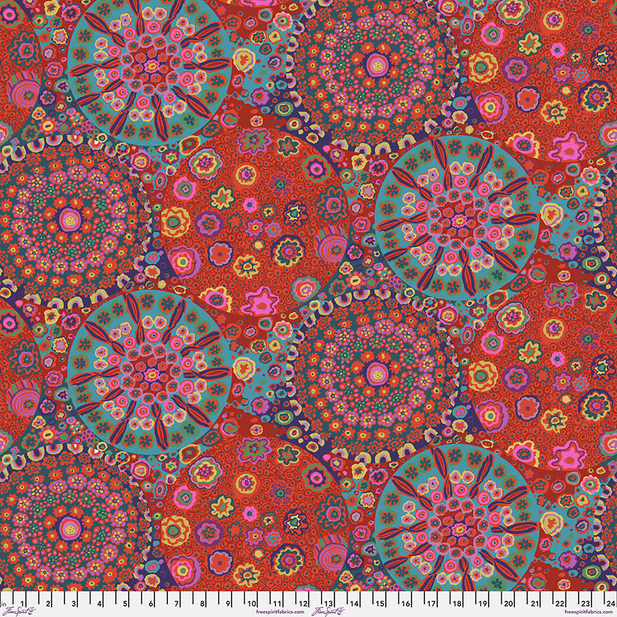 FreeSpirit Fabrics | Millefiore - Red| Kaffe Fassett Collective