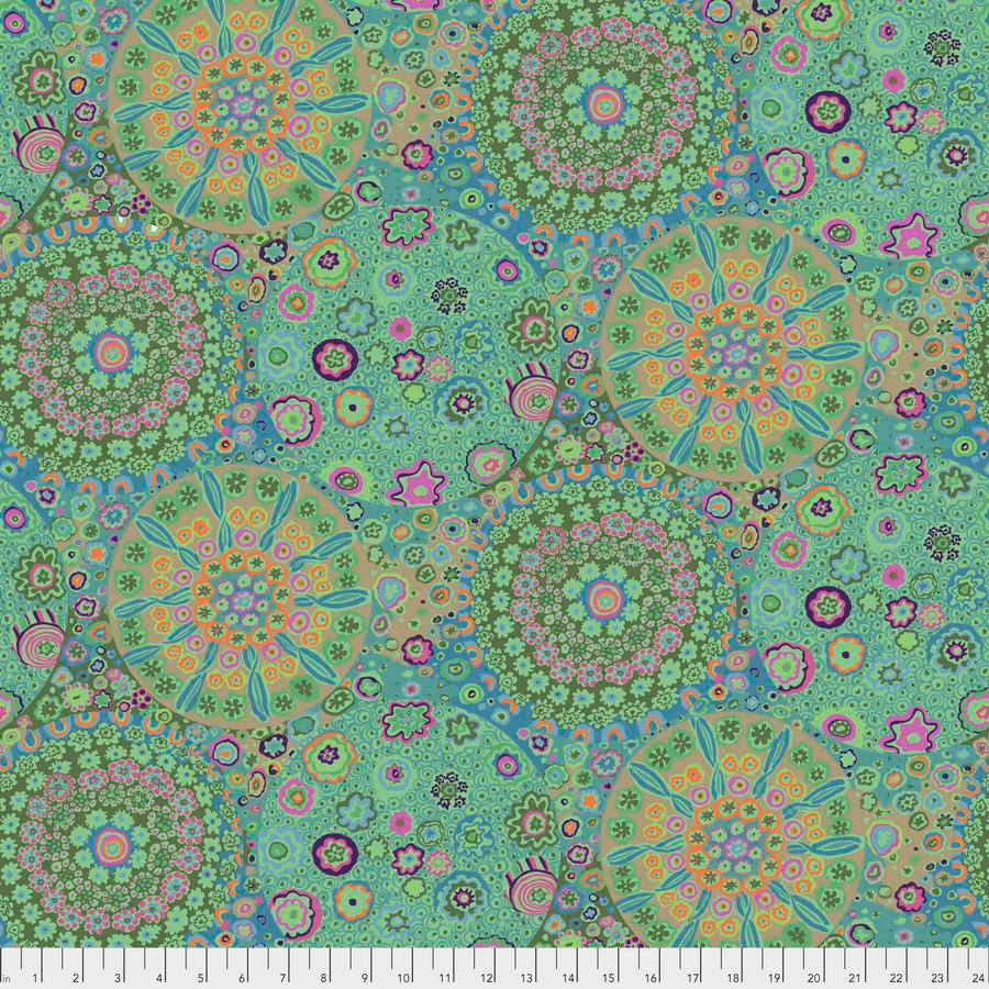 FreeSpirit Fabrics | Millefiore - Jade| Kaffe Fassett Collective