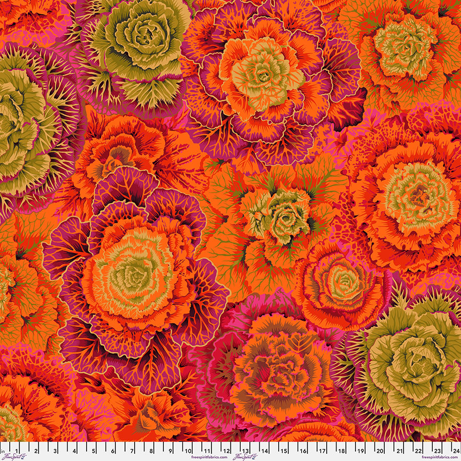 美品 希少カラーFLYSURFER RADICAL6 133x40cm FreeSpirit Fabrics | Brassica - Rust| Kaffe Fassett Collective