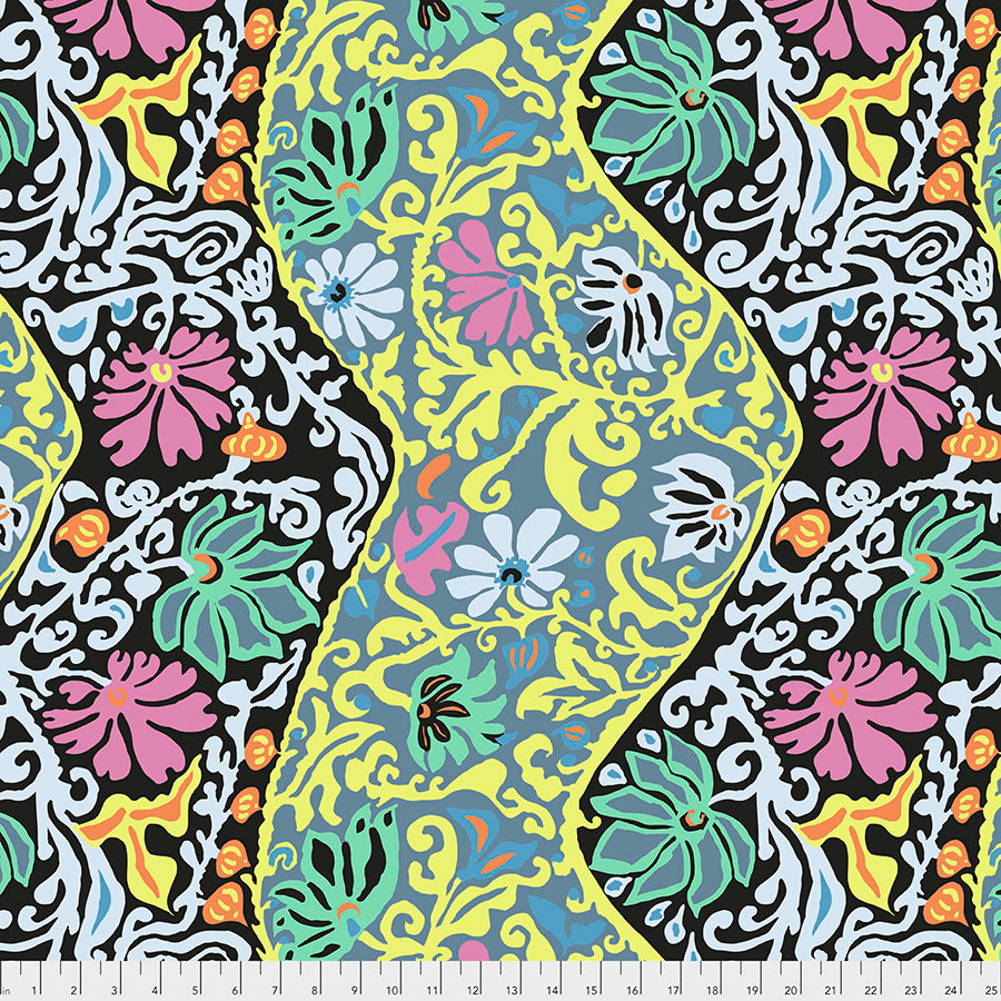 FreeSpirit Fabrics | Bali Brocade - Contrast | Kaffe Fassett