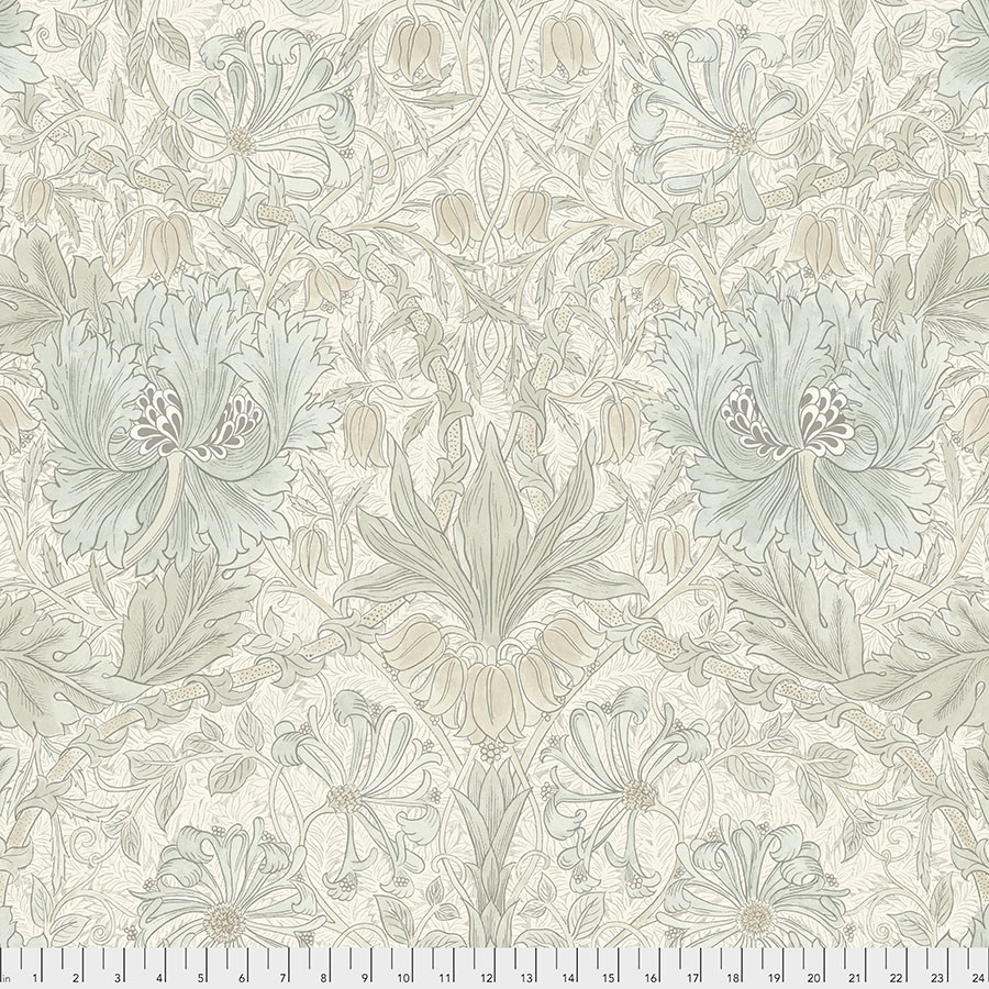 FreeSpirit Fabrics | Pure Honeysuckle and Tulip - Ivory | The