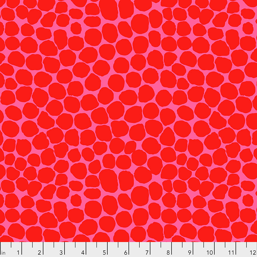 FreeSpirit Fabrics | Jumble - Ruby | Brandon Mably for the Kaffe