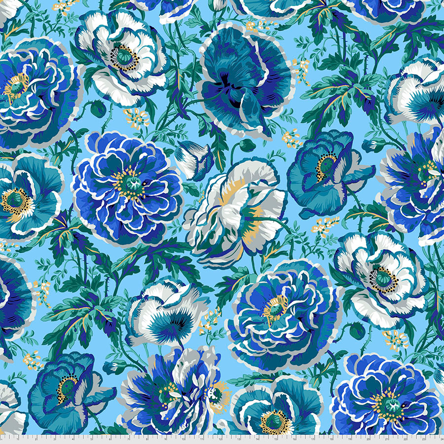 FreeSpirit Fabrics | Dorothy - Blue | Kaffe Fassett Collective