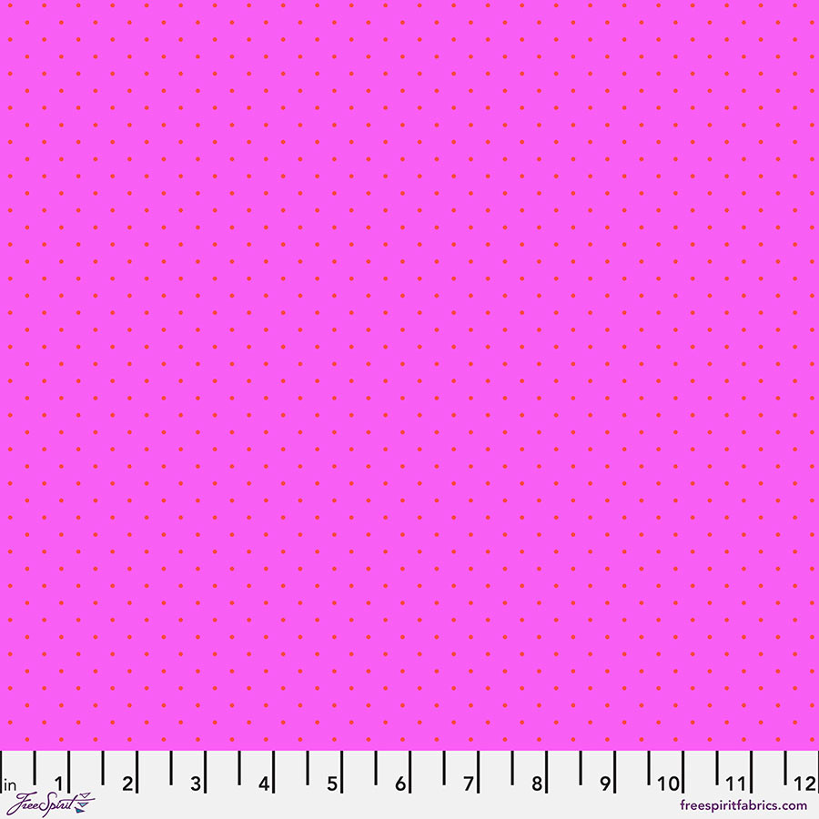 True Colors | Tiny Dots - Thistle | Tula Pink | FreeSpirit Fabrics