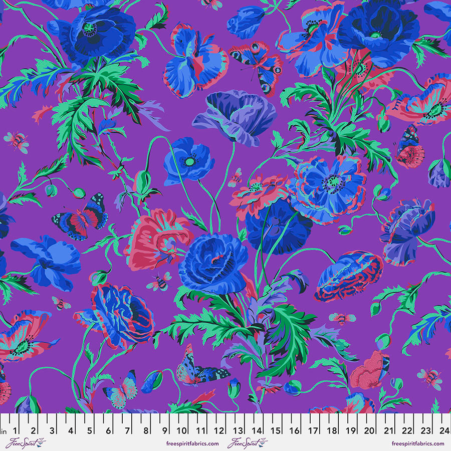 August 2022 | Meadow - Purple | Kaffe Fassett Collective