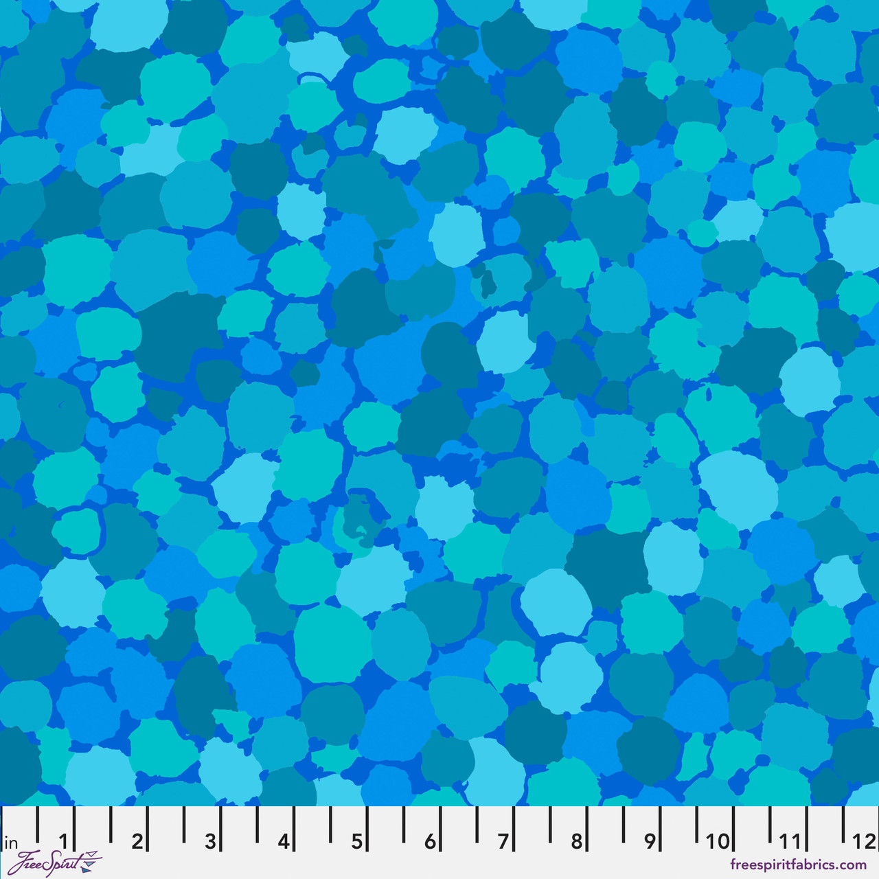 Reflections | Reflections - Teal | Brandon Mably | Kaffe Fassett