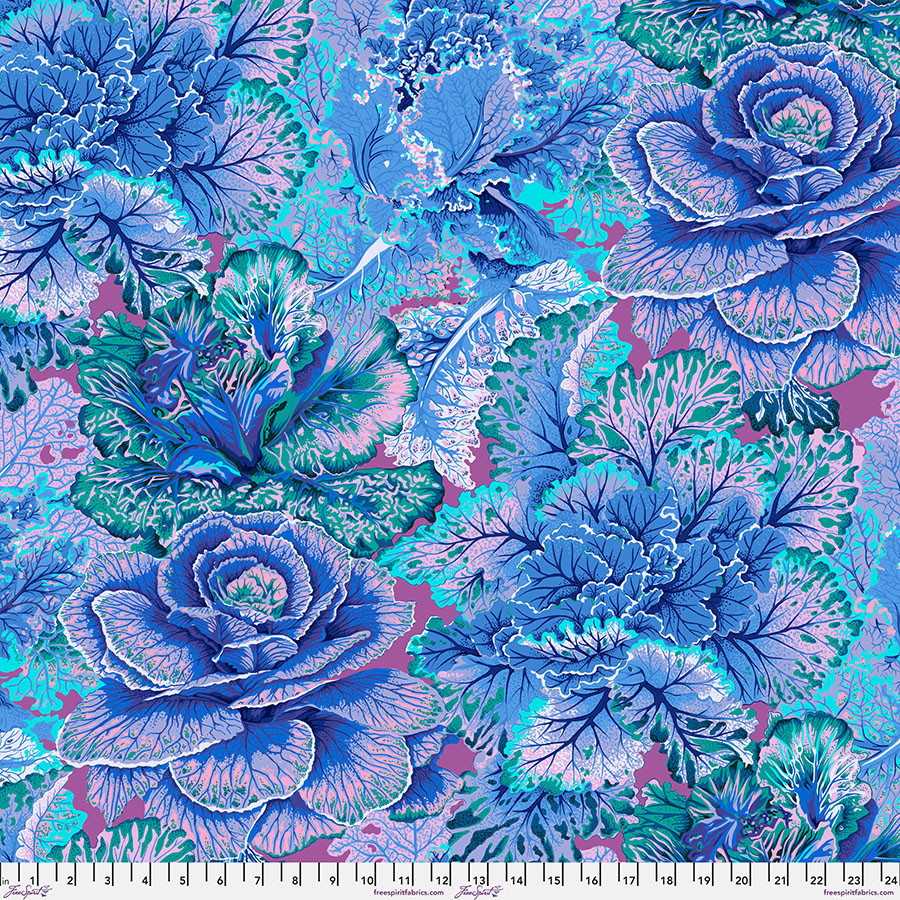 August 2023 | Curly Kale - Blue | Philip Jacobs for the Kaffe