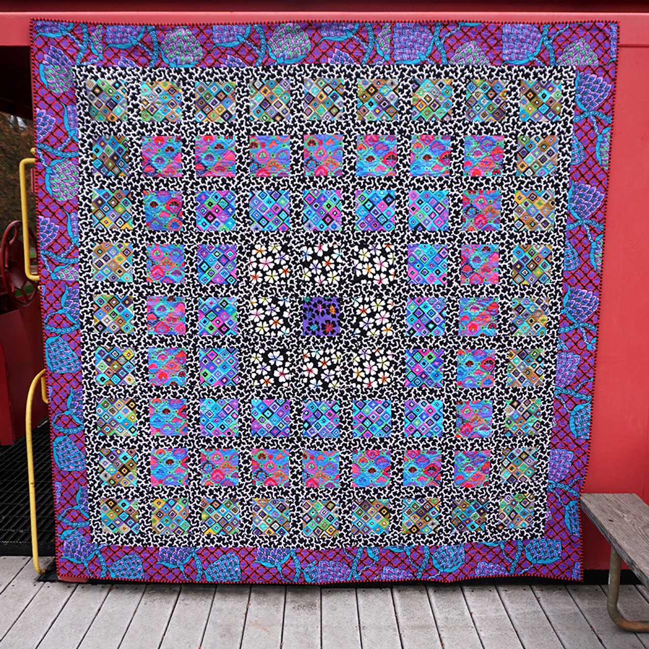Kaffe Fassett Collective The Sashed Trip Quilt FreeSpirit Fabrics