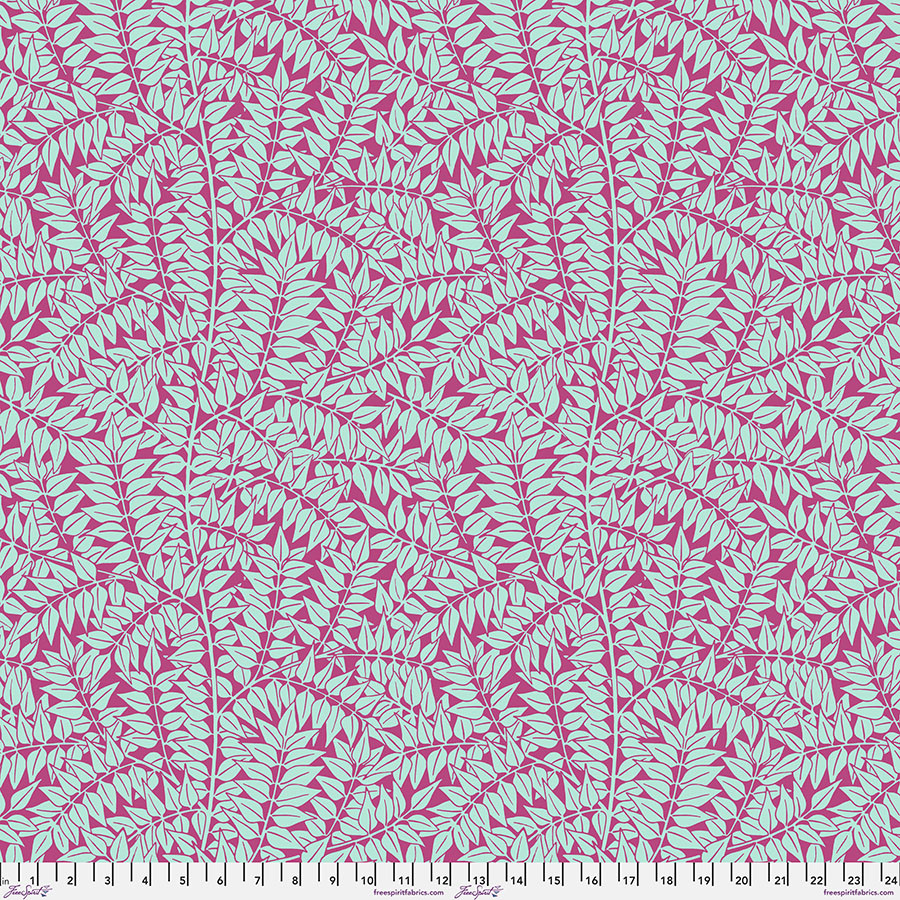 Kaffe Fassett x The Original Morris & Co. | Branches - Magenta