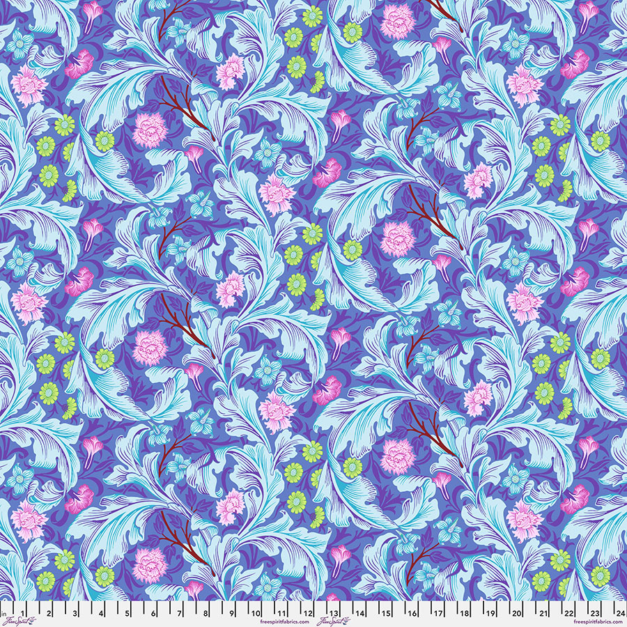 Kaffe Fassett x The Original Morris & Co. | Leicester - Cobalt