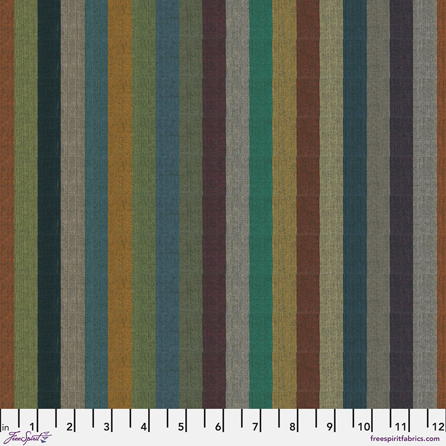 Broad Stripe - Multi || Woven Stripes - FreeSpirit Fabrics