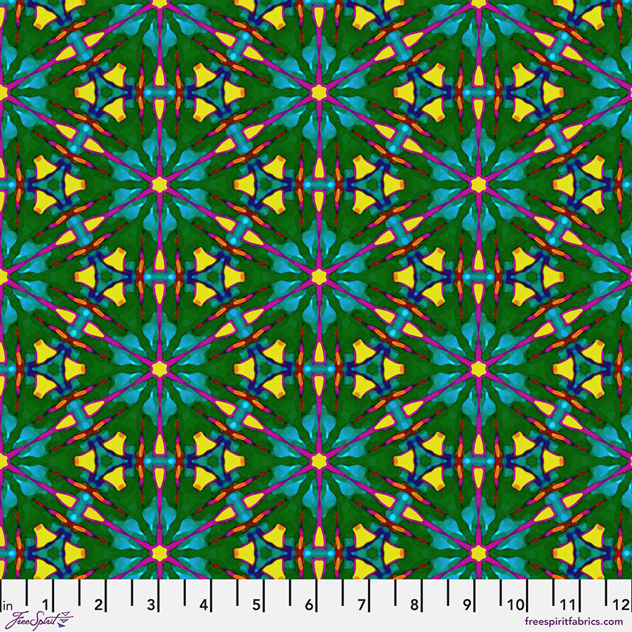Carnival - Psychedelic || Kaleidoscope - FreeSpirit Fabrics